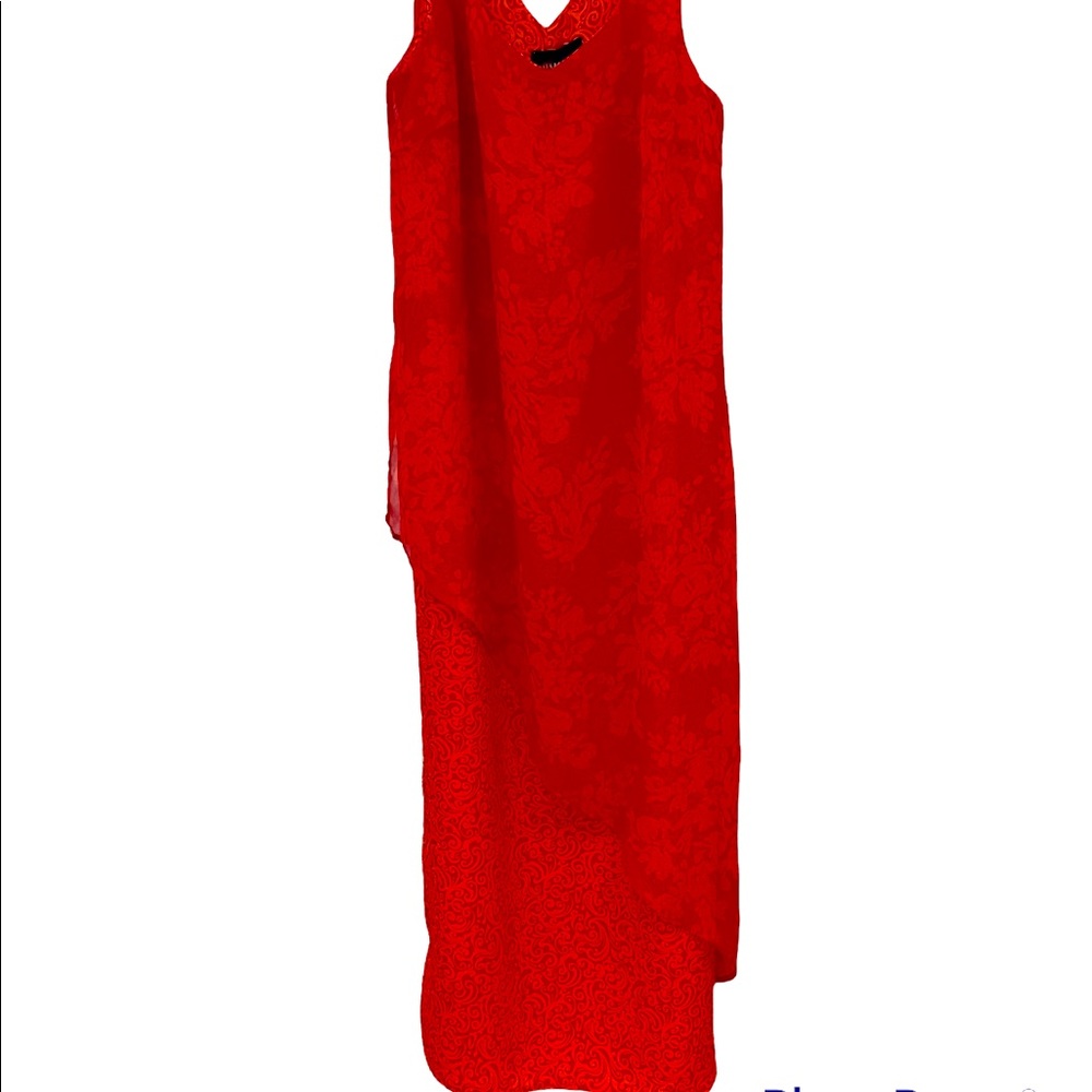 3 for $24 Floaty layered sleeveless maxi dress mixed print